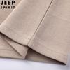 JEEP SPIRIT Men's Pure Cotton Long-Sleeve Polo Shirt