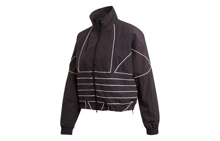 Adidas Originals Jackets Women s Black Lapel Moderate Other GD2416 32