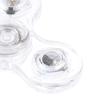 Spinner cu lumină LED luminoasă Spinnerele de top de mână strălucesc în lumină întunecată Edc Figet Spiner