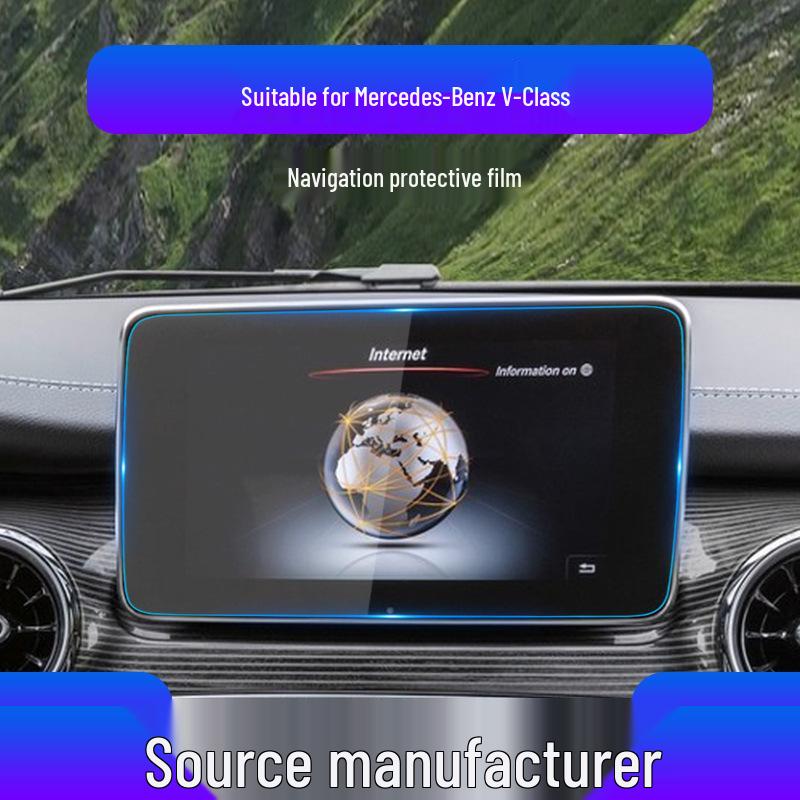 Kompatible Schutzfolie für Navigations- und Instrumentenbildschirme der Mercedes-Benz G-Klasse & V-Klasse