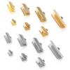 10-20pcs Stainless Steel Cove Clasps Cord End Caps String Ribbon Leather Clip DIY Jewelry Making Supplies for Necklace Bracelet