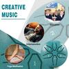 Mini Steel Tongue Drum for Kids 3 Inch 6 Notes Percussion Instrument Handpan Drum C Key Panda Drum with Mallets