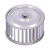 Girante per Ventilatore Centrifugo, Multi-Pala, Lamiera Zincata, Diametro 96mm, Altezza 48mm, Direzione A, Fissaggio a Vite, Compatibile con Radiatore, Desktop,