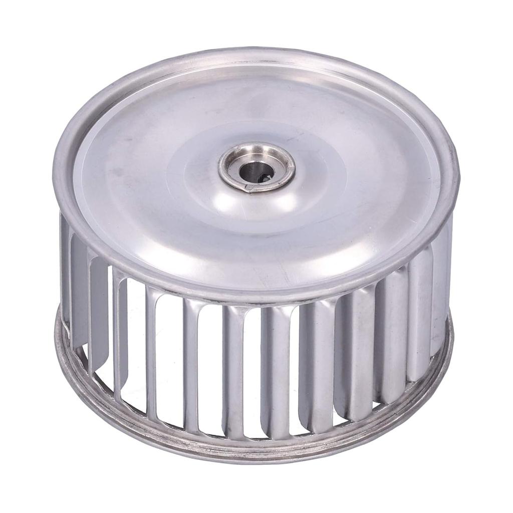 Girante per Ventilatore Centrifugo, Multi-Pala, Lamiera Zincata, Diametro 96mm, Altezza 48mm, Direzione A, Fissaggio a Vite, Compatibile con Radiatore, Desktop,