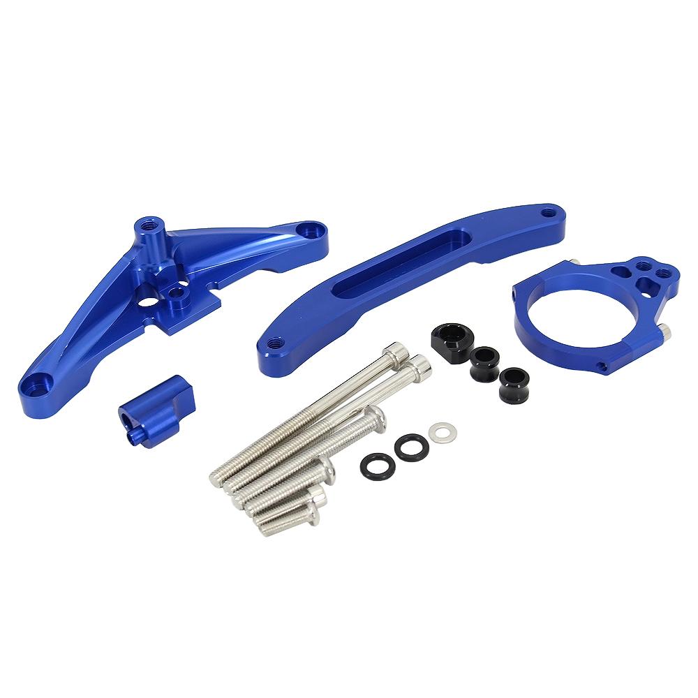 

New Steering Damper Stabilizer Motorcycle For Yamaha FZ1 FAZER 2006 - 2015 2014 Directional Dampers Mount Bracket Support Kit
