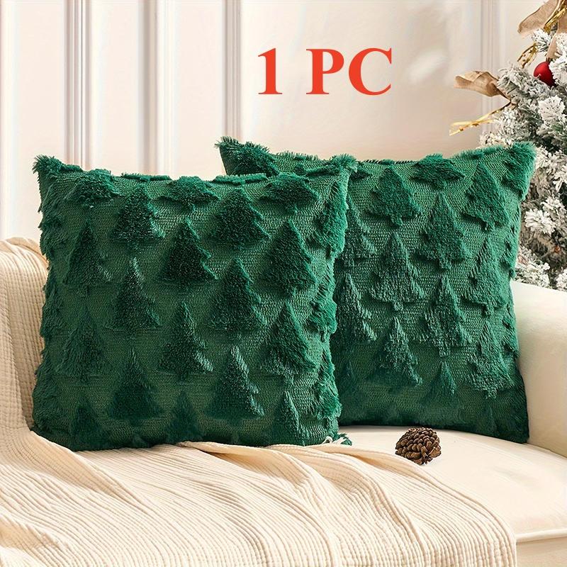 1PC Christmas Decorative Pillow Covers Cushion Cover Couch Cushion Case for Couch Sofa Holiday Festivals Winter Home Decoration