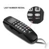 Last Number Redial Wall Telephone Call Records Checking Noise Cancelling Landline Wall Phones