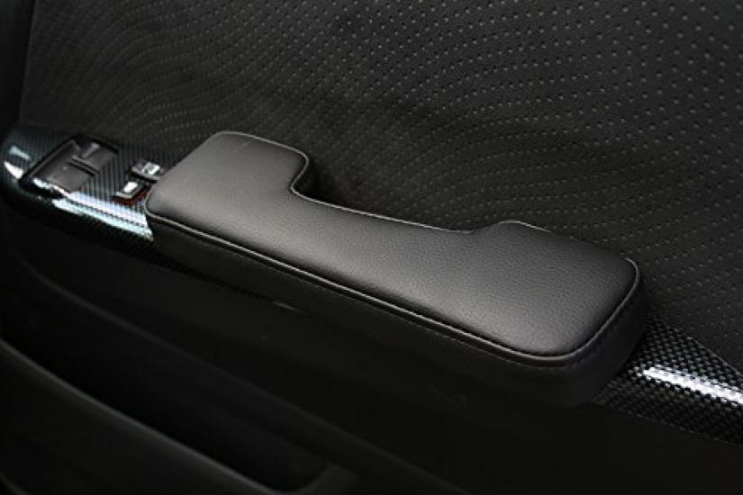 Side Door Smartphone Left and Right Set for Toyota Regius 200 Series 8th TRISTAR'S Armrests, Armrests, Compatible, (Black Stitching) Hiace, Ace, (1st,