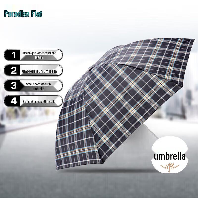 Heaven Windproof 3-Fold All-Weather Umbrella