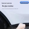 Tesla Model Y/3 Rear Door Refresh Triangle Splash Guard - TPU Transparent Bright Black Film