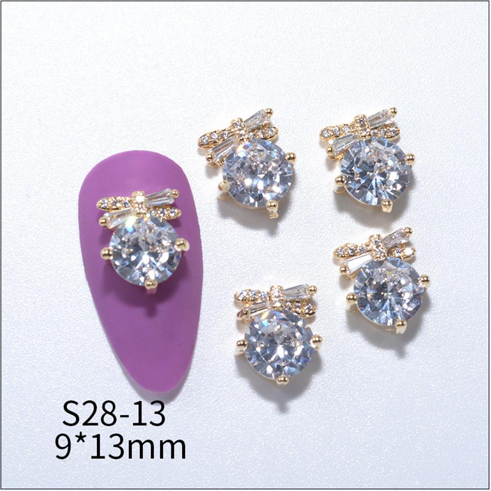 Accessories Nail Art Decorations Butterfly Pendant Chain Nail Jewelry Nail Rhinestones Nail Zircon