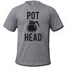 Pot Head T Shirt Tee Coffee Lover Drinker Brew Joe Cafe 420 MaryJane Weed