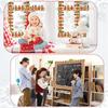 Self-Adhesive Border Decorative Sticker Christmas Tree Snowman Poster Border Stickers Paper Penguin Chalkboard Board Border