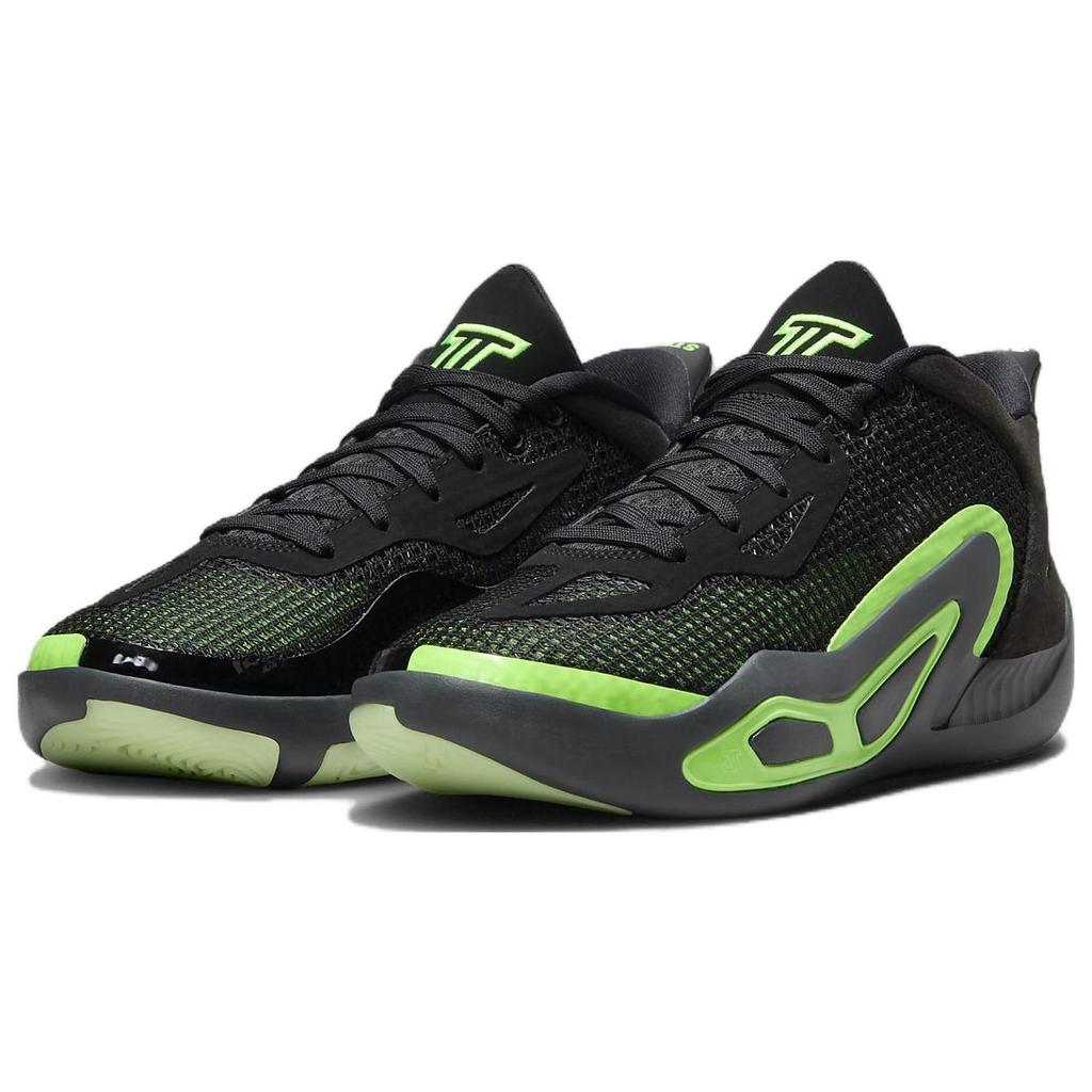 Air Jordan Tatum 1 GS Black Green Strike Kids Sneakers Anthracite DX5359-003