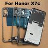 For Huawei Honor X7c Middle Frame Faceplate Housing Chassis Front LCD Bezel Repair Parts Replacement