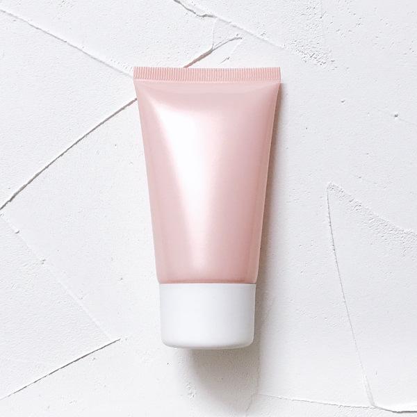 Pearlescent Pink 60ml PE Soft Tube for Facial Cleanser & Makeup Remover Gel
