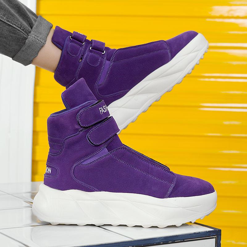 Fashion Boots For Men Platform High Top Sneakers Shoes Men Comfortable Sport Walking Shoes Male High Quality Vulcanized Boots