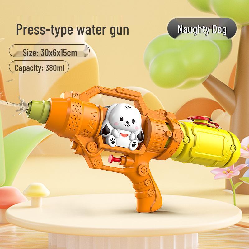 Children's Water Gun Toy: Large Capacity Press-Type Squirt Gun for Boys and Girls Water Play