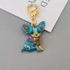 10pcs Creative Gift Dog Keychain for Birthdays Holidays Alloy Key Organiser Ornament Perfect for Personalization