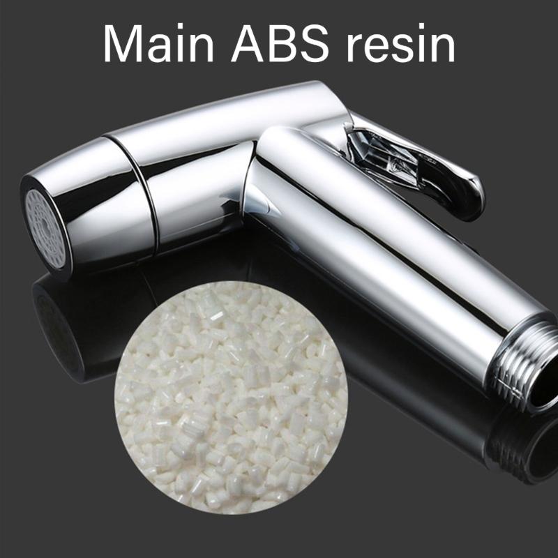 Multipurpose ABS Bathroom Bidet Sprayer Handheld Shattaf Hygienic ABS Bidet Sprays for Toilet Cleaning & Pet Wash