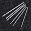 6Pcs/Set 2.35mm Handle Tungsten Steel Milling Cutter Carving Knife Engraving ToolL Size