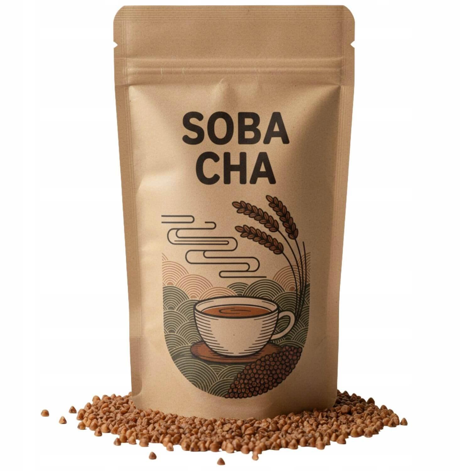 Pohánkový čaj Soba Cha Pražený 100 G Prírodný Superpotravina Tatárska pohánka