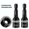 Magnetic Nut Driver Set Nut Driver for Impact Drill Deep Nut Driver Set Impact Driver Bit Set Car Repair Tool