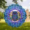Weatherproof Iron Wind Chime Spinner Art Suitable For Holiday Outdoor Indoor Hanging Decoration Women Mother Day Present