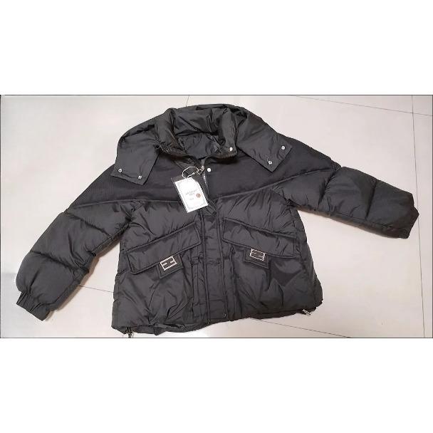 Thickened Hooded Short Loose Cotton Jacket for Winter Warmth and Comfortable Coat