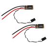 45A Brushless ESC Speed Controller RC Drone ESC with LED Light for FPV Crossing Drone Four Axes Drone 2pcs