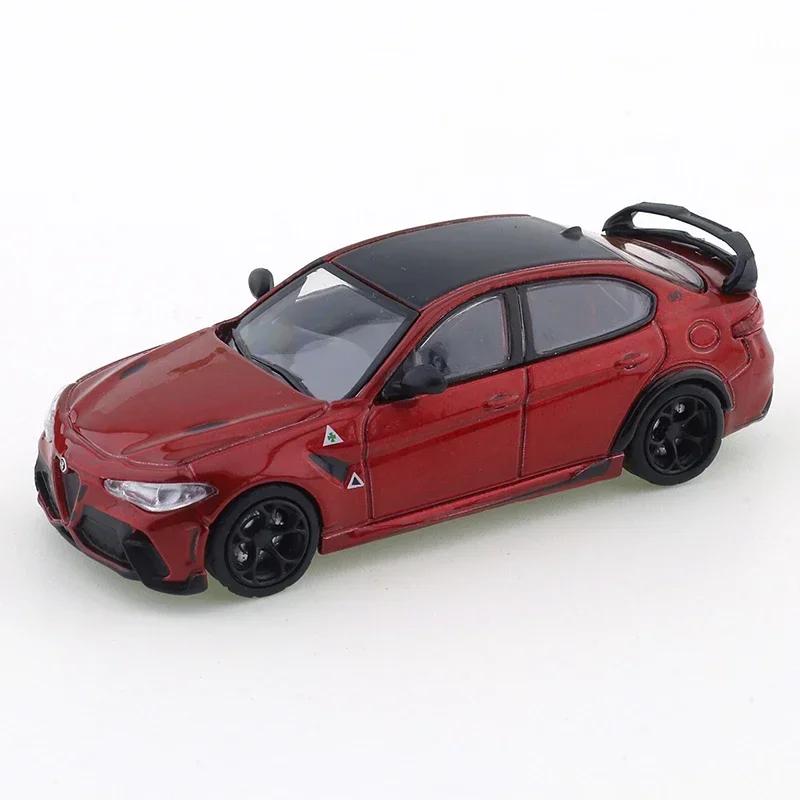 QGDM1 DCT 1/64 Alfa Romeo Giulia Juliet GTA Car Alloy Motor Vehicle Diecast Metal Model Kids Xmas Gift Toys for Boys