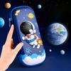 Pencil Case Space-Themed Design Large Capacity Extra Large Pencil Pouch Multiple Compartments Smooth Zipper Stationery Organizer