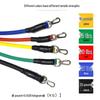 WEZHO Men's 12-Piece Adjustable Resistance Band Set