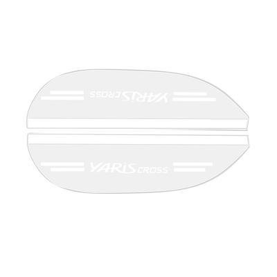 Yaris Cross Compatible Door Mirror Visor, For Cars, With Logo YARiS CROSS Logo, Rain