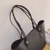 Handbag PU Bag for Girl Women Large Capacity Shopping Bag Versatile Shoulder Bag