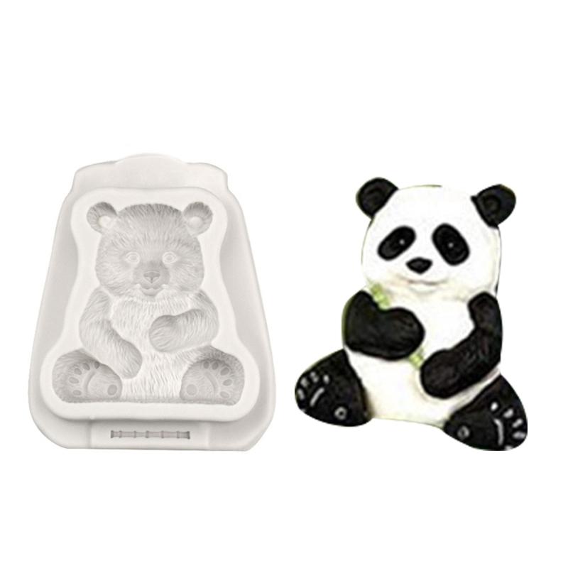 

Chocolate Moulds Dessert Cake Chocolate Mould Bamboo/Panda Shaped Silicone Mould