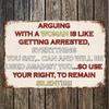 Vintage Funny Metal Wall Sign For Man Cave Farmhouse Retro Iron Plaque Decor Rustic Texture