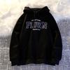 Hooded sweater men's autumn and winter American high street hoodie loose fleece jacket trendy clothes