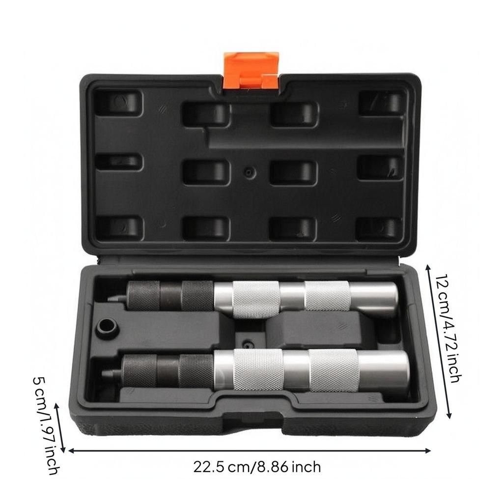 3 Pieces Cylinder Tool Set Sturdy Transport Case Spring Compressing Alloy Metal for