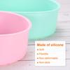 Uxcell Set mit 6 runden Kuchenformen (4 Zoll), Antihaftbeschichtete, schnell lösbare Silikon-Kuchenformen, Backwerkzeuge für Cupcakes, Blechkuchen und Pizzen, Grün