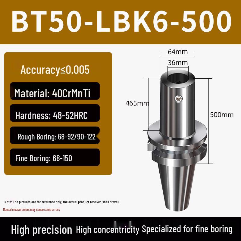 BT50-LBK Series Boring Bar Holder for 30/40 Machining Center Extension