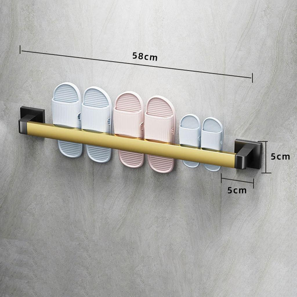 Slipper Wall Rack Save Space Durable Hanger for Punch Free