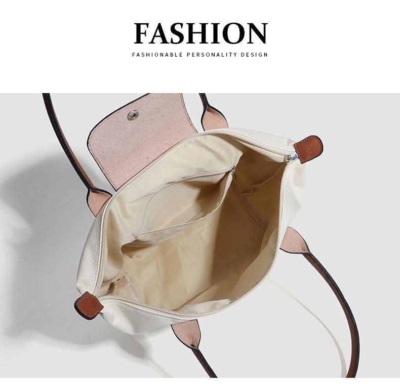 2025 Women's Lightweight Waterproof Nylon Dumpling Crossbody Tote