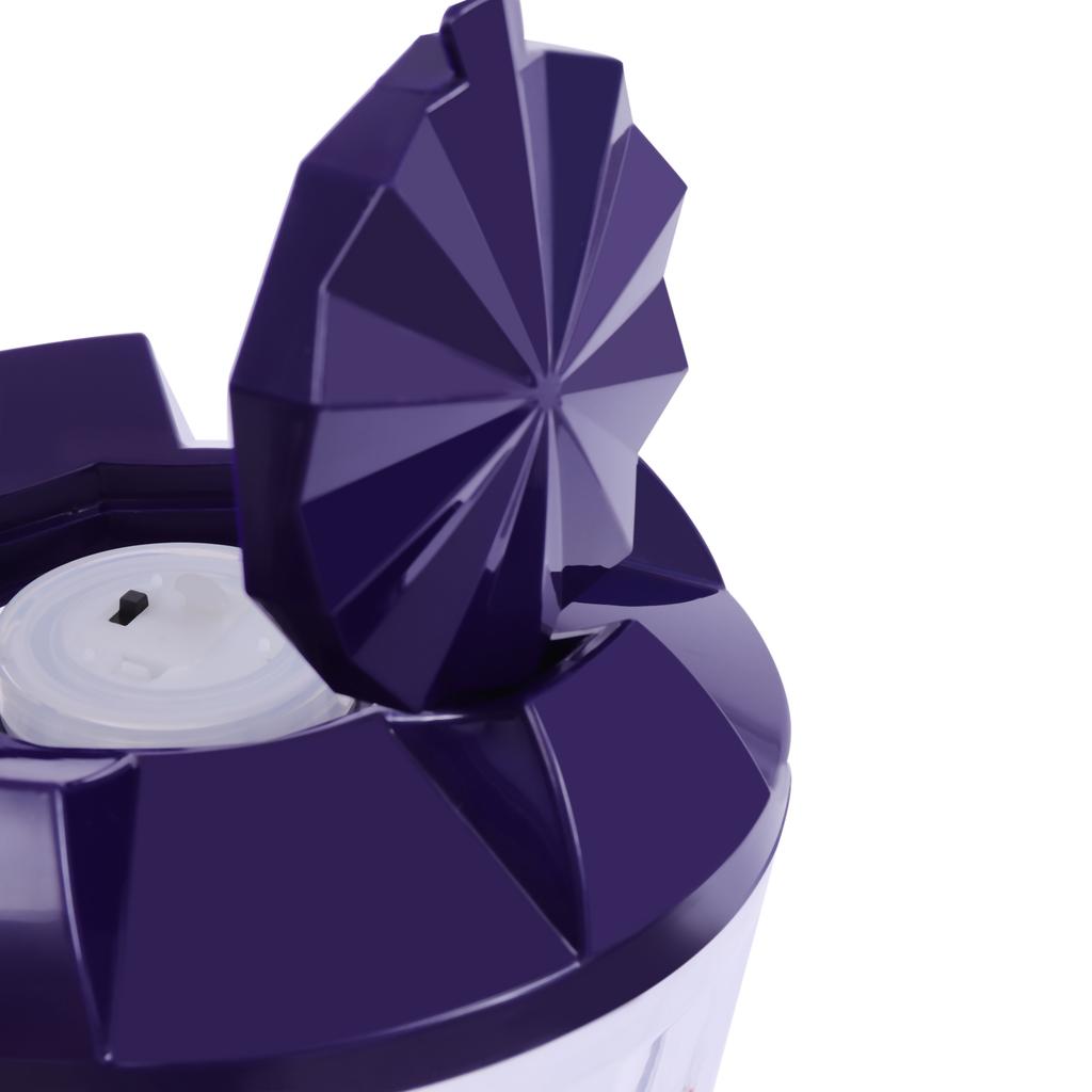 3L LED Beer Dispenser with Ice Column & Tap, Purple Light Up Drink Dispenser for Party, Bar, Home Brewing Beverage