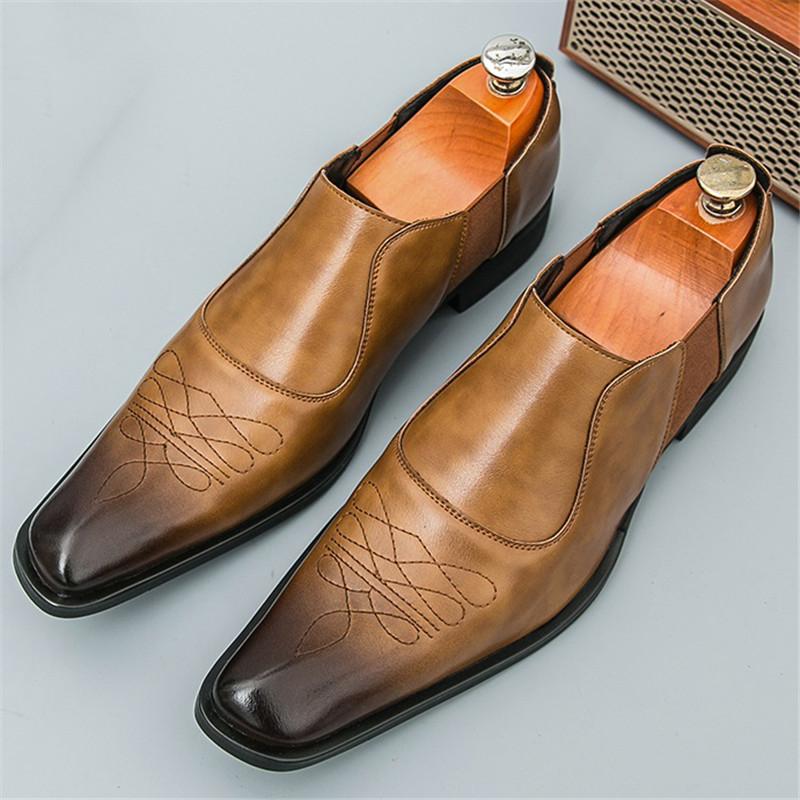 

Джентльмен Британия Остроносые Лоскутные Формальные Туфли Для Мужчин Слипоны Лоферы Свадьба Выпускной Вечер Платье Вечер Встречи Конкурс Красоты Zapatos Hombre 38