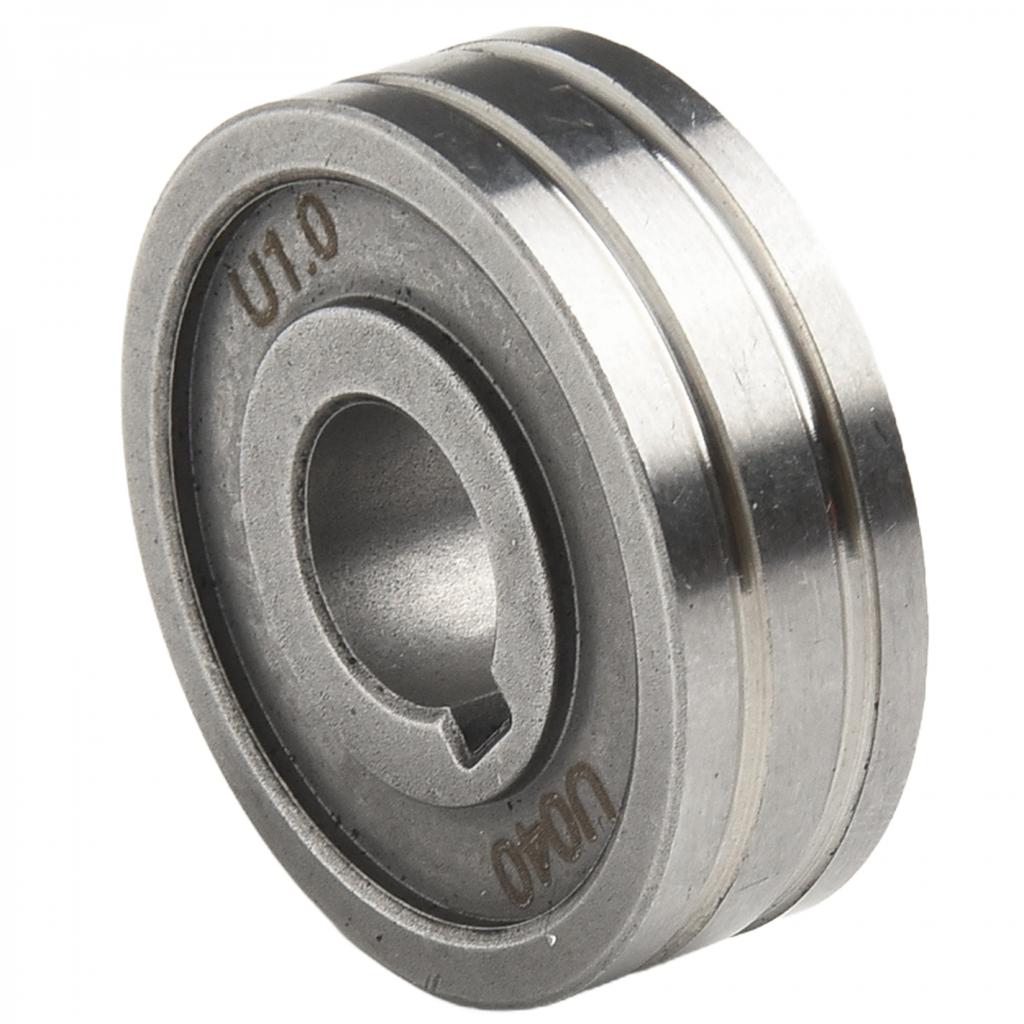 0,6/0,8/1,0mm Vodicí kolečko drátu 1ks Příslušenství Stříbrné V-drážka/U-drážka