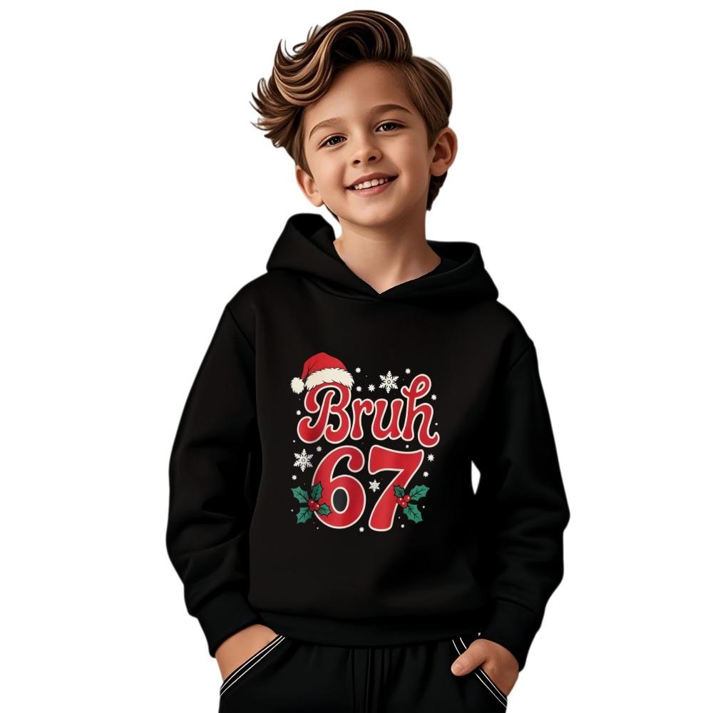 Christmas SIX SEVEN Hoodie for Layering or Outerwear, New Sweatshirt for Teens Kids, Winter Fall Clothing