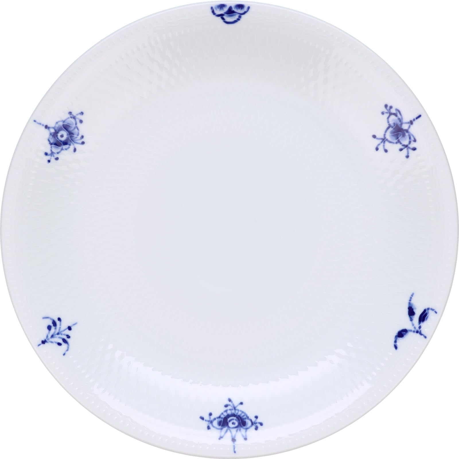 

[Officially Imported] Royal Copenhagen Blue Palmette Blossom Plate, 26cm, Wedding Gift, Product Number 1016983