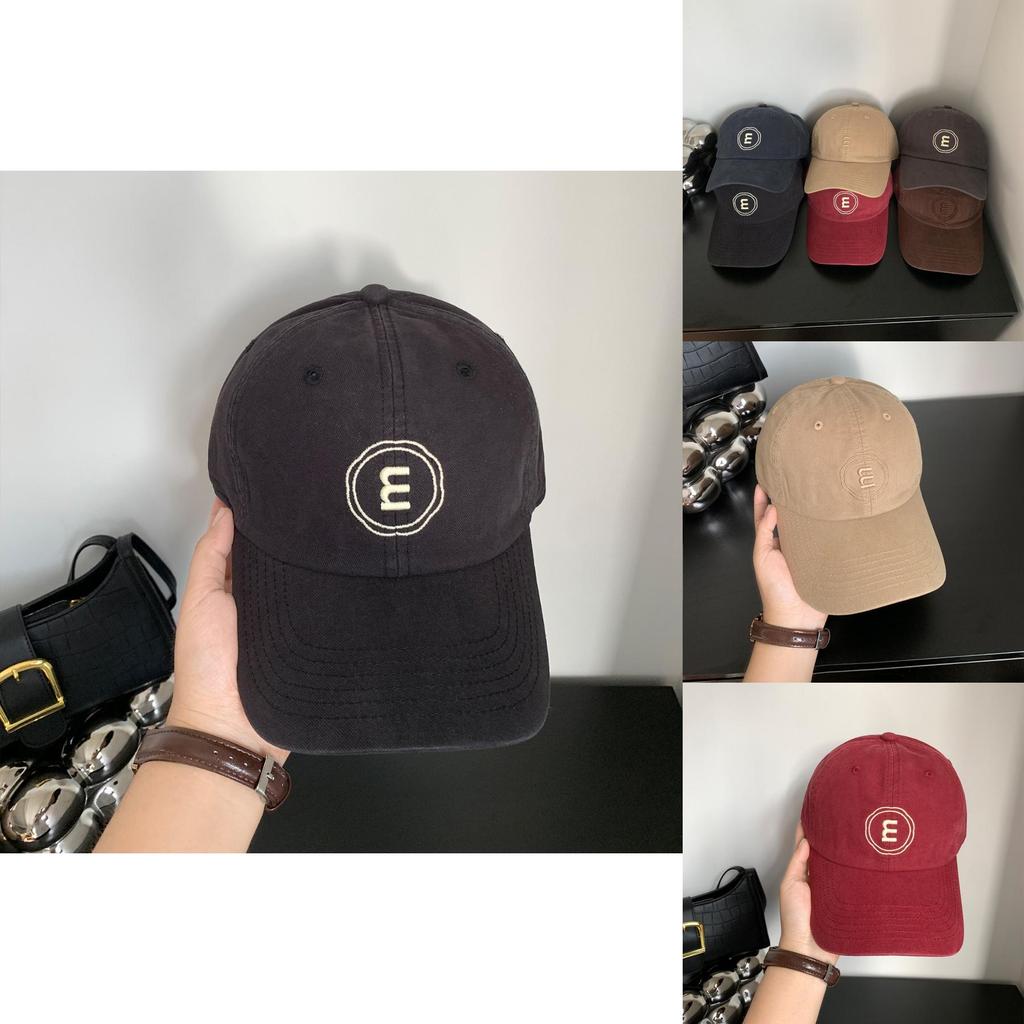 Style Casual Cotton Baseball Hat With Wide Brim And Adjustable Fit