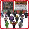 12 Peças de 2,5 a 3 Polegadas Figuras de Ação Roblox Personagens de Jogo Virtual Colecionáveis Brinquedos Com Acessórios Caixa de Conjunto Para Colecionadores